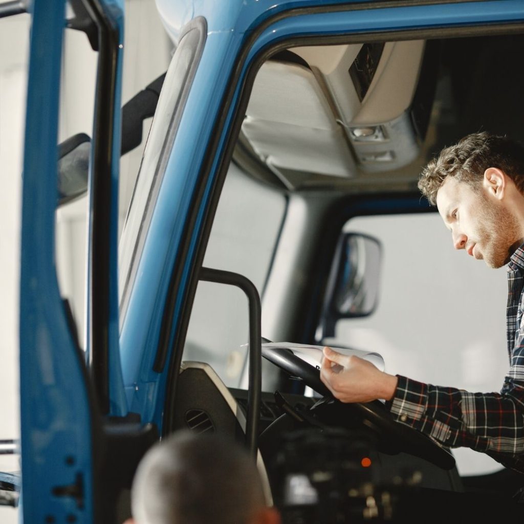 Man in a Truck